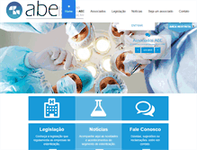Tablet Screenshot of abebrasil.org.br